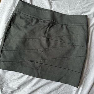 Express black mini skirt